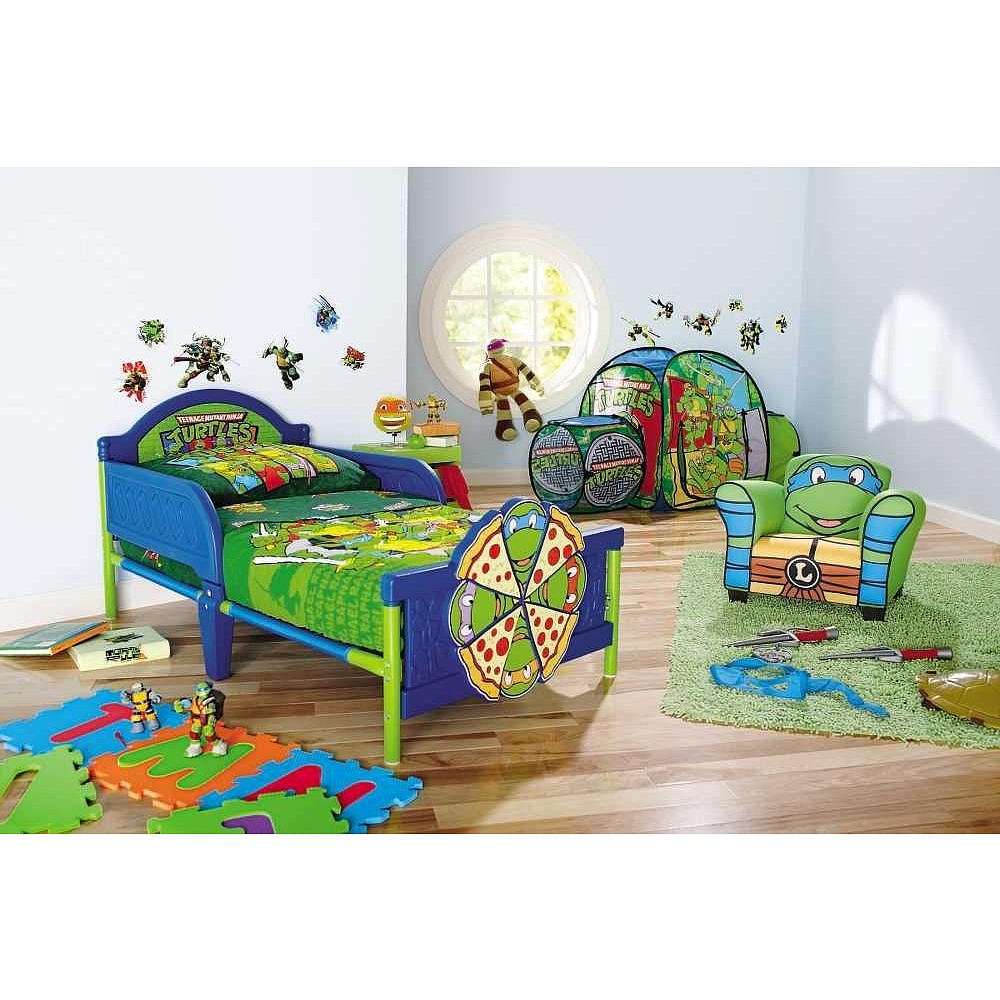 Teenage Mutant Ninja Turtles 4 Piece Toddler Bedding Set