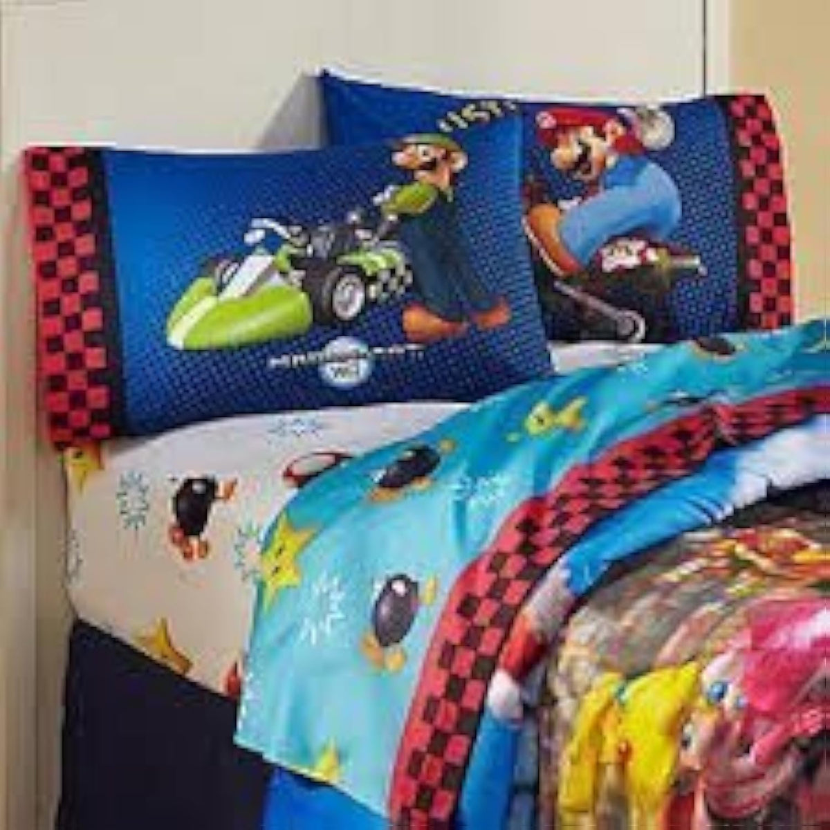 Nintendo Super Mario Reversible Pillowcase