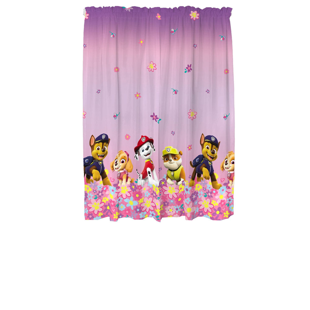 Franco Kids Paw Patrol Girls Window Curtain Panels Drapes Set, 82 in x 63 in