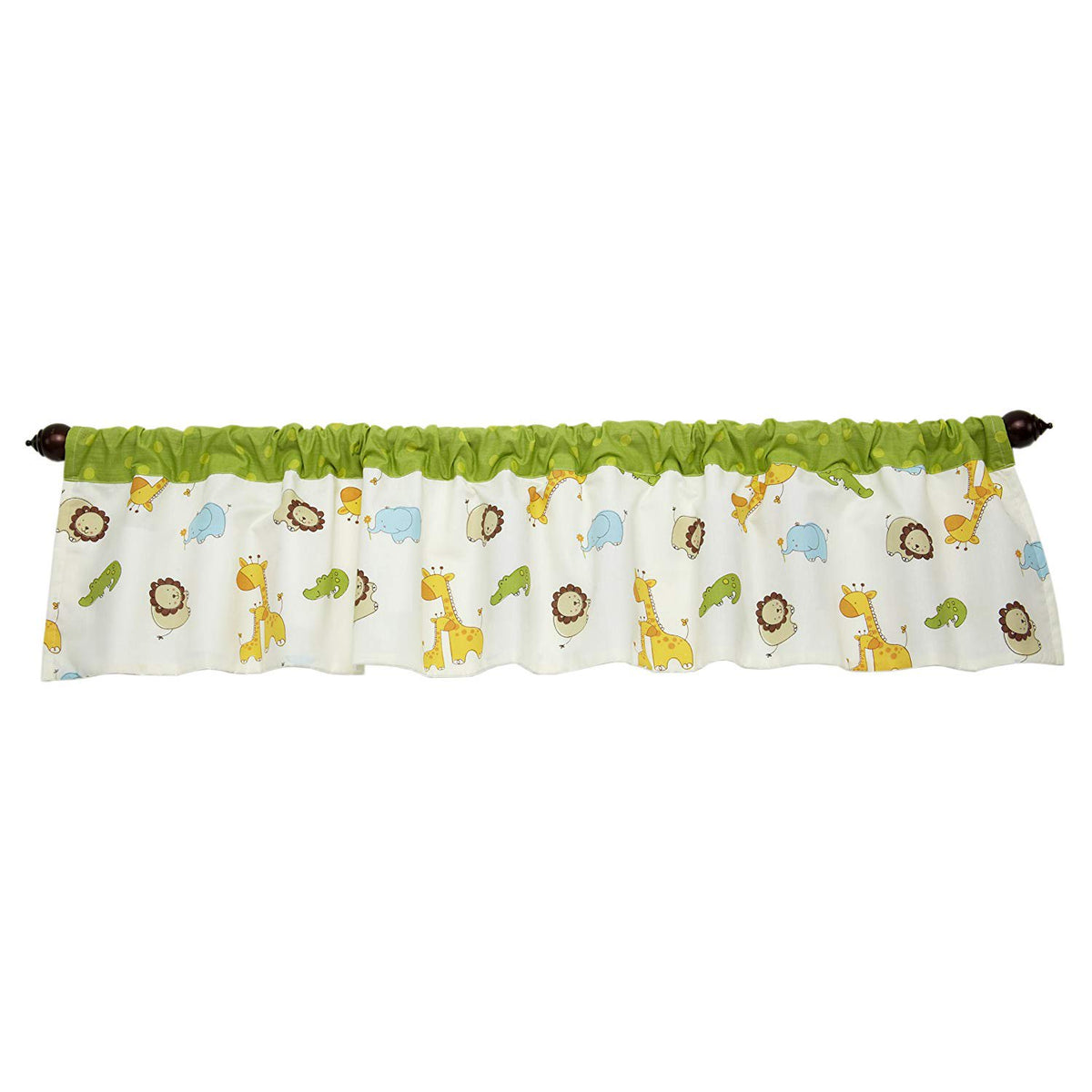 Fisher Price Luv U Zoo Window Valance, Ivory