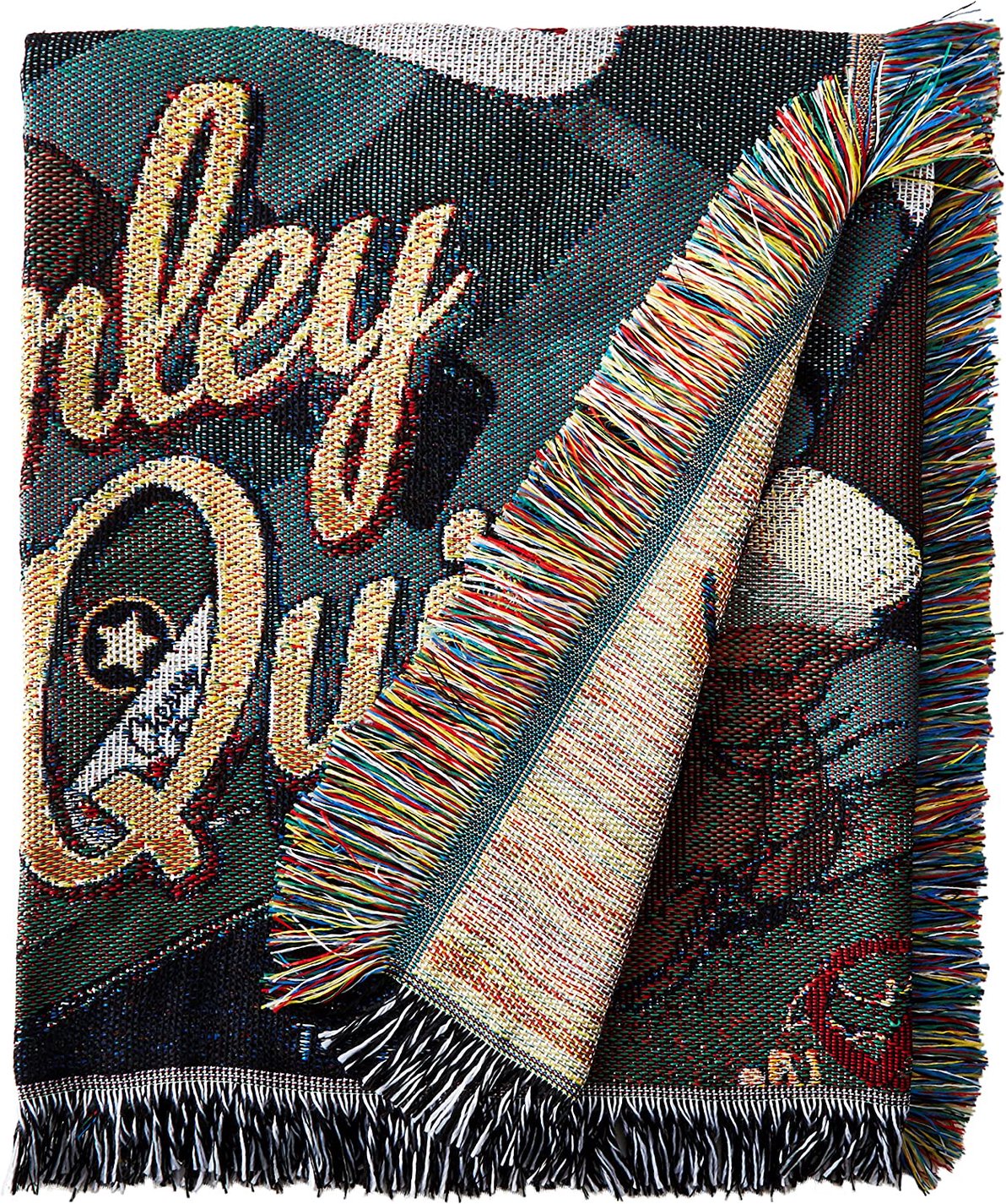 DC Bombshells: Harley Quinn Woven Tapestry Blanket, 48" x 60"