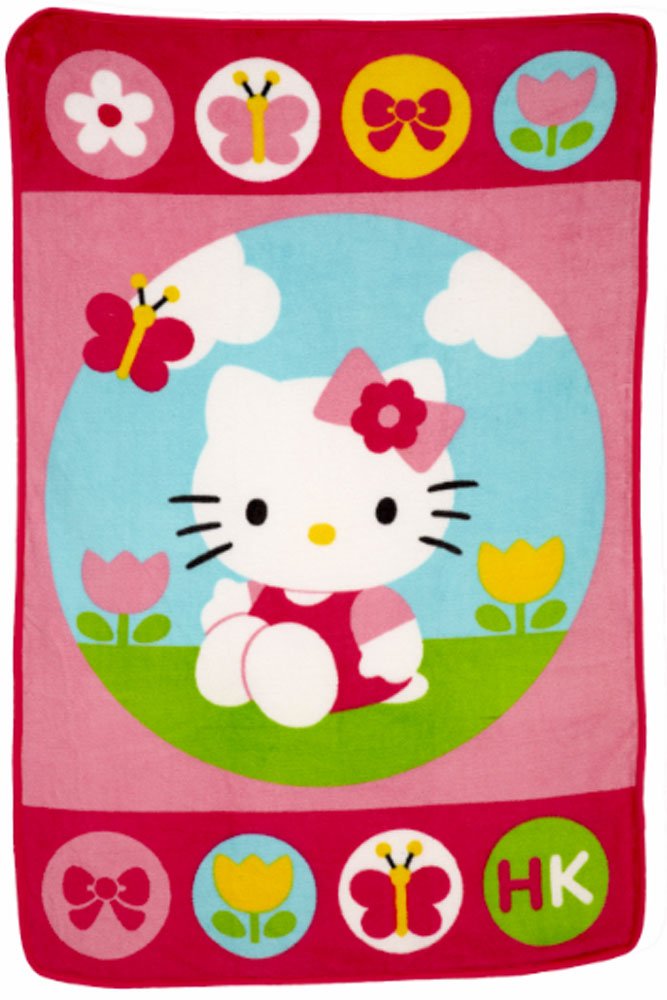 Hello Kitty Toddler Fleece Blanket