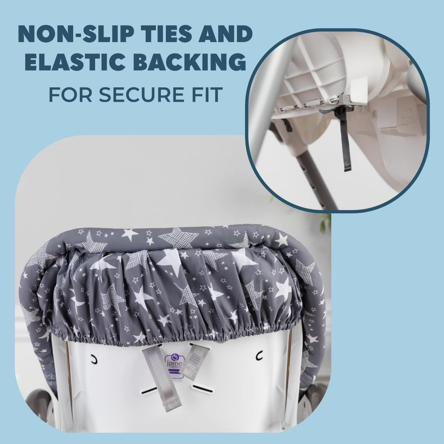 Todays Kids High Chair Pad - High Chair Cushion, High Chair Covers for Baby