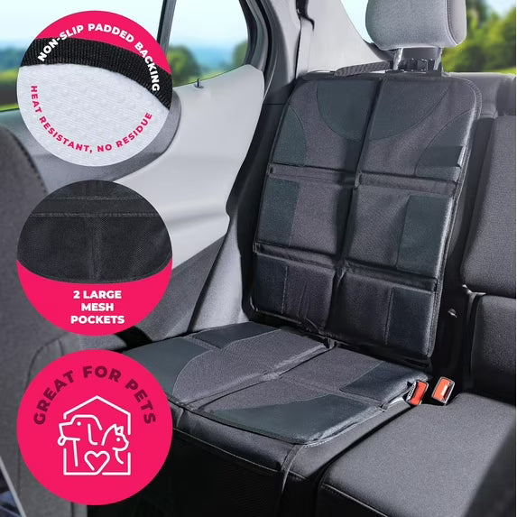 Todays Kids Car Seat Protector for Child Car Seat - Waterproof Car Seat Protector