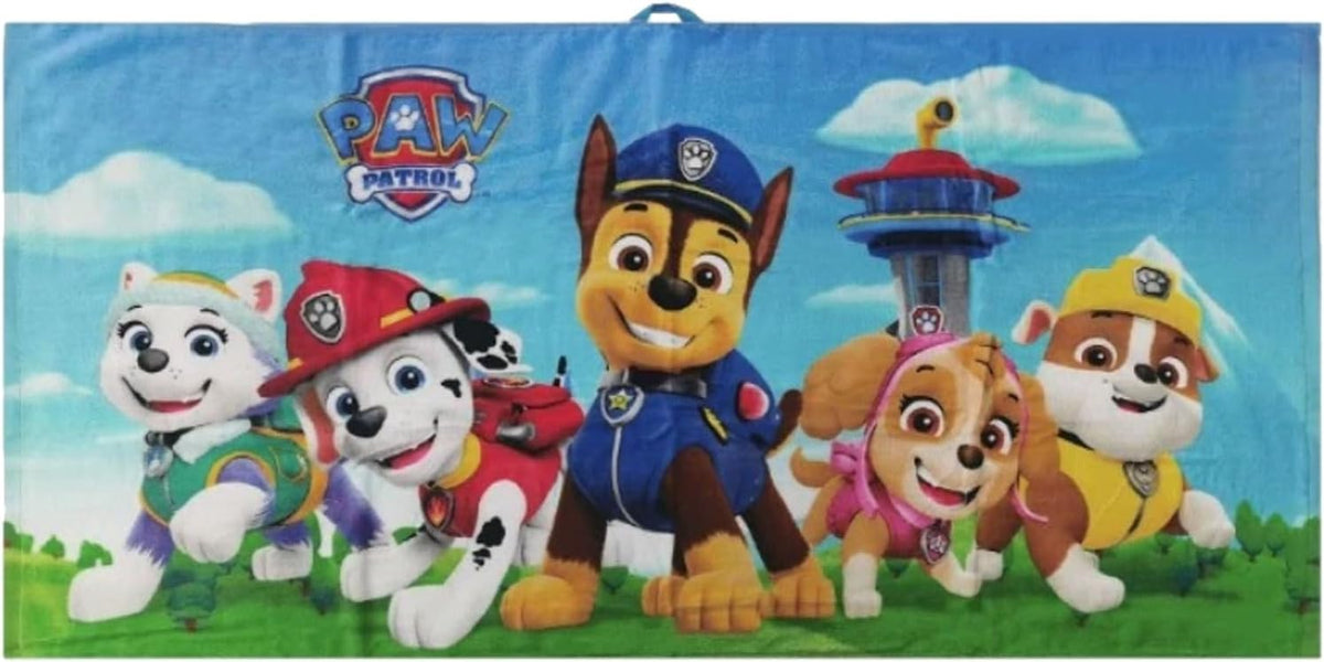 Paw Patrol Franco Kids Bath/Pool/Beach Towel, Super Soft Cotton 27 in x 54 in