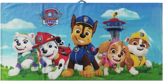 Paw Patrol Franco Kids Bath/Pool/Beach Towel, Super Soft Cotton 27 in x 54 in