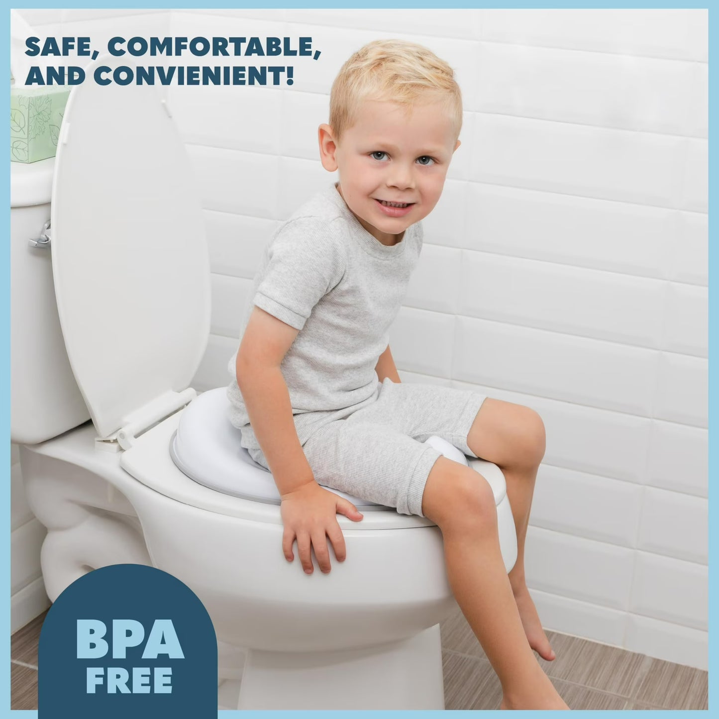 Todays Kids Toddler Potty Training Seat - Toddler Toilet Seat for Boys & Girls