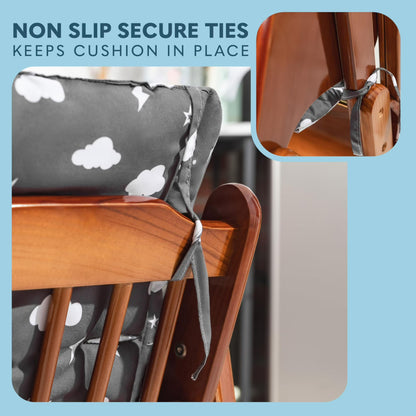 Todays Kids Baby High Chair Cover Pad - Wooden High Chair Cushion