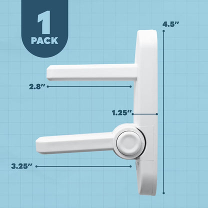 Todays Kids Childproof Door Lever Lock - Easy Install Child Proof Door Lock