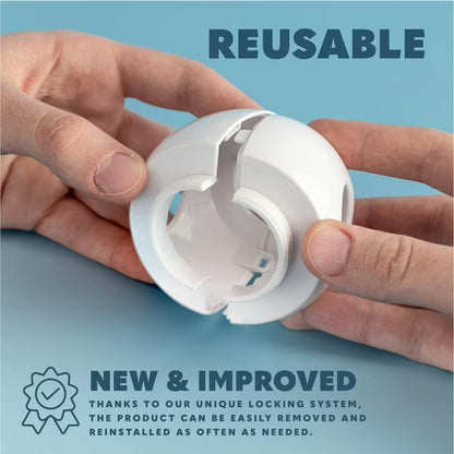 Todays Kids Baby Proofing Door Knob Covers 4 Pack - Easy to Install Child Safety Locks
