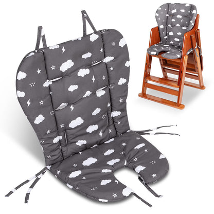 Todays Kids Baby High Chair Cover Pad - Wooden High Chair Cushion