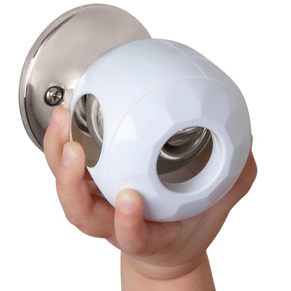 Todays Kids Baby Proofing Door Knob Covers 4 Pack - Easy to Install Child Safety Locks