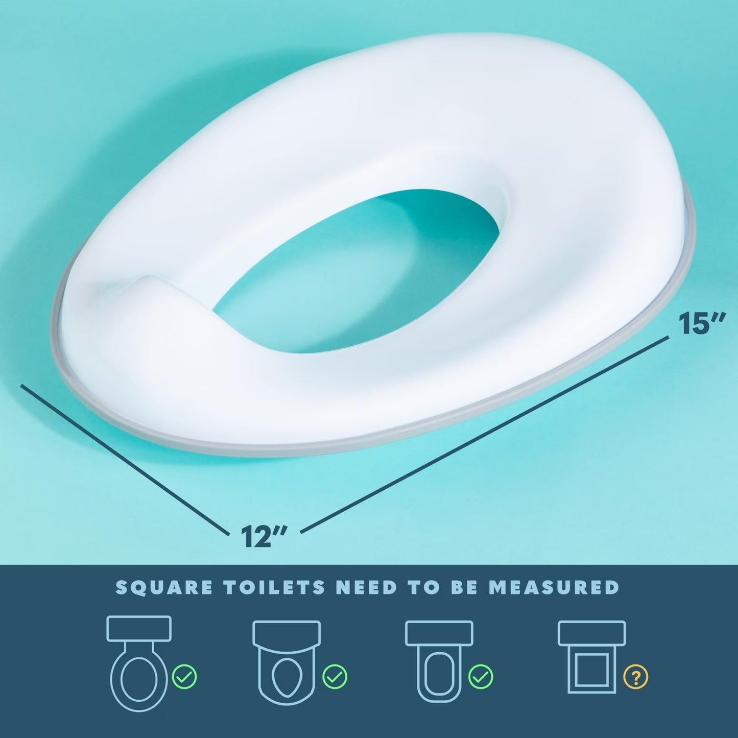 Todays Kids Toddler Potty Training Seat - Toddler Toilet Seat for Boys & Girls