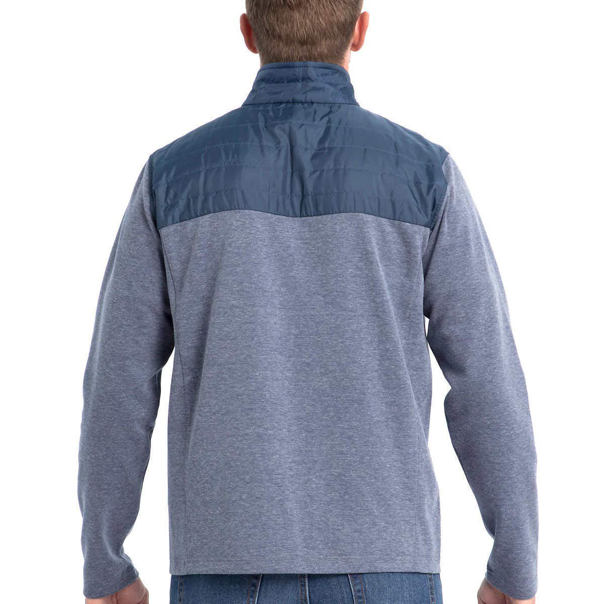 Eddie Bauer Men’s Mixed Media ¼ Zip Pullover, Variety