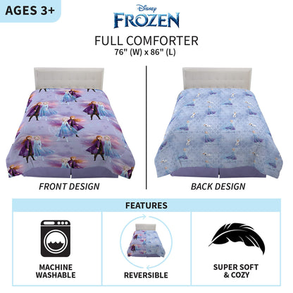 Franco Disney Frozen 2 Kids Soft Full Size Comforter