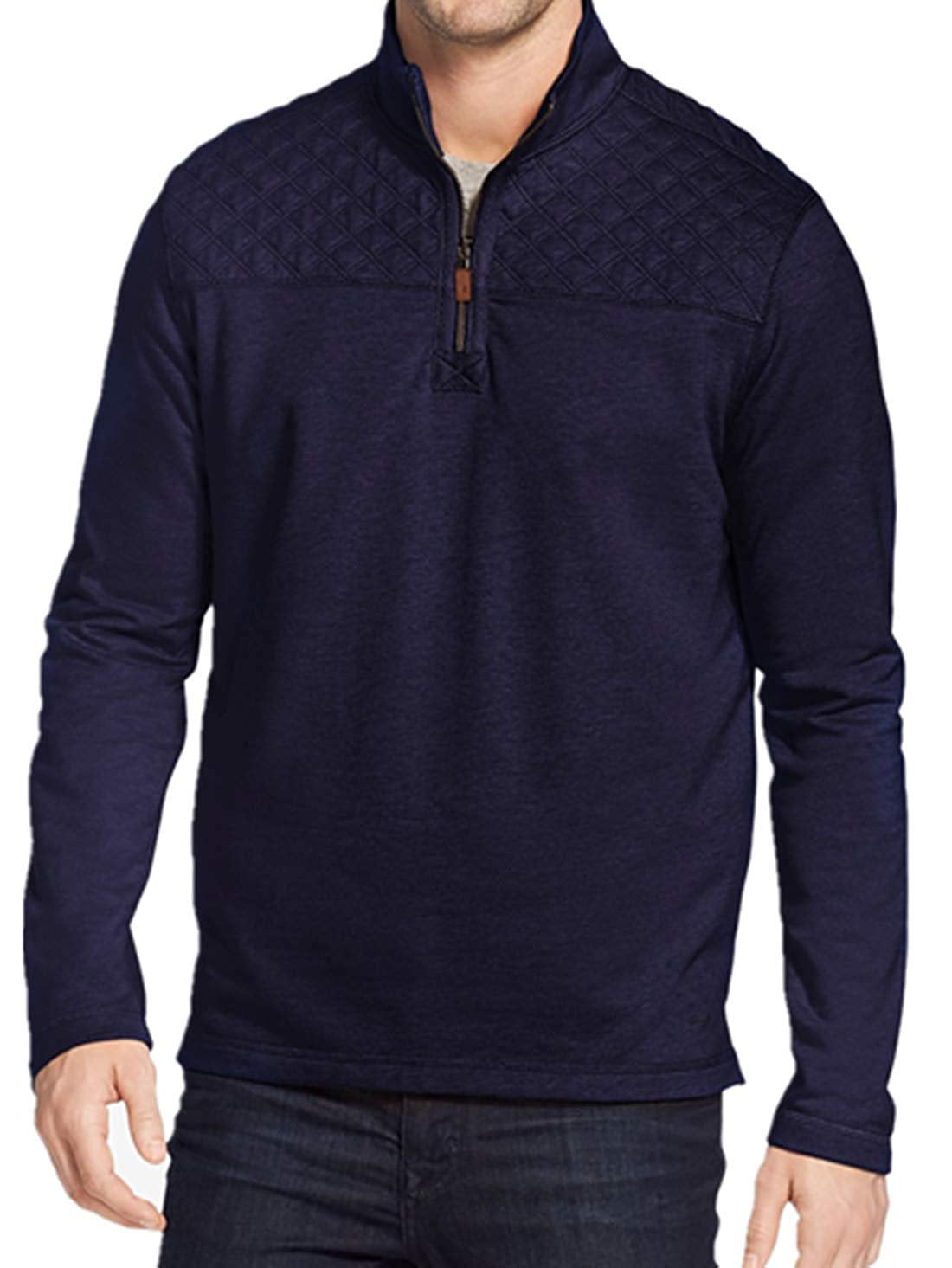 G.H. Bass & Co. Men's Quarter-Zip Fleece Pullover