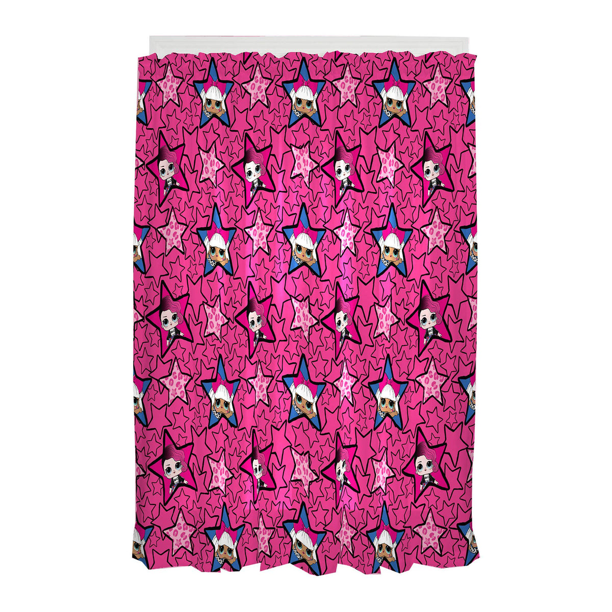 Franco Kids LOL Surprise Window Curtain Panels Drapes Set, 82 in x 63 in
