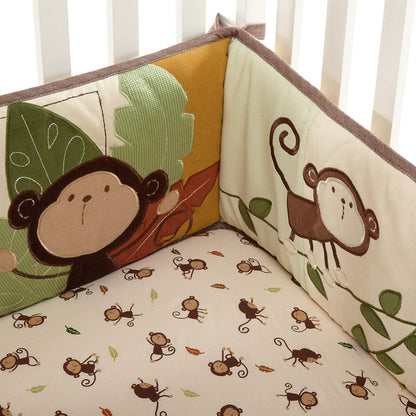 Carter's Monkey Bars 4 Piece Crib Bedding Set (Discontinued by Manufacturer)