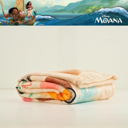 Franco Disney Moana Kids Bedding Super Soft Plush Throw Blanket, 46 in x 60 in