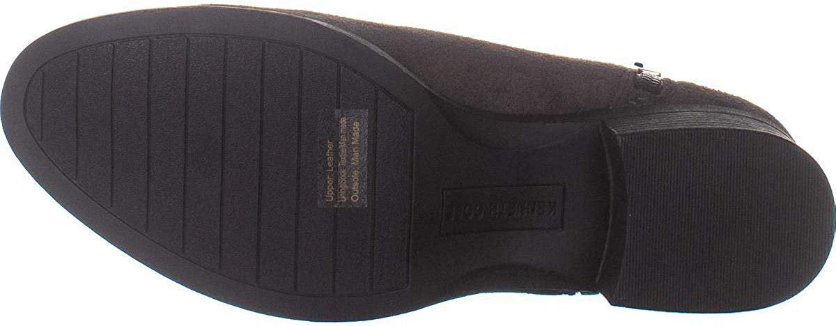 Kenneth Cole New York Women's Leather Ankle Bootie Boots Asphalt