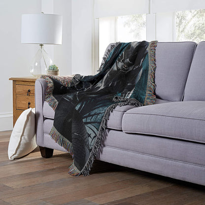 Marvel's Black Panther, "Ripper" Woven Tapestry Throw Blanket, 48" x 60"