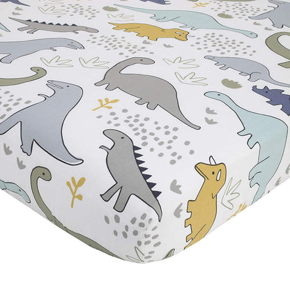 NoJo Little Dinosaurs 4 Piece Crib Bedding Set