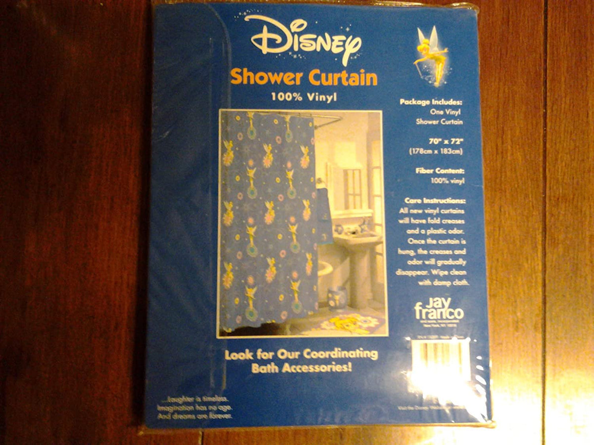 Disney Tinkerbell Kids Shower Curtain