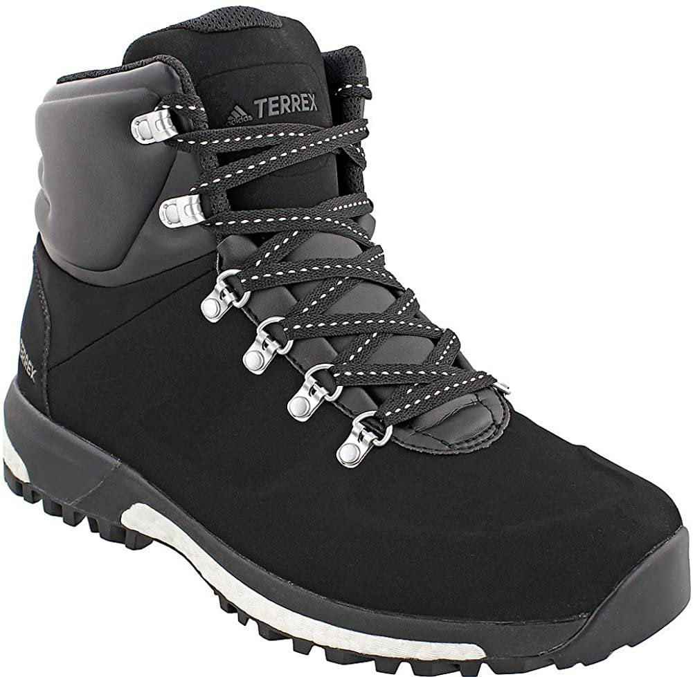 adidas Men's Terrex Pathmaker Climawarm Shoes Black/Chalk White/Tech Silver Metallic 10