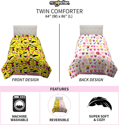 Franco Kids Bedding Emoji Twin Size Comforter