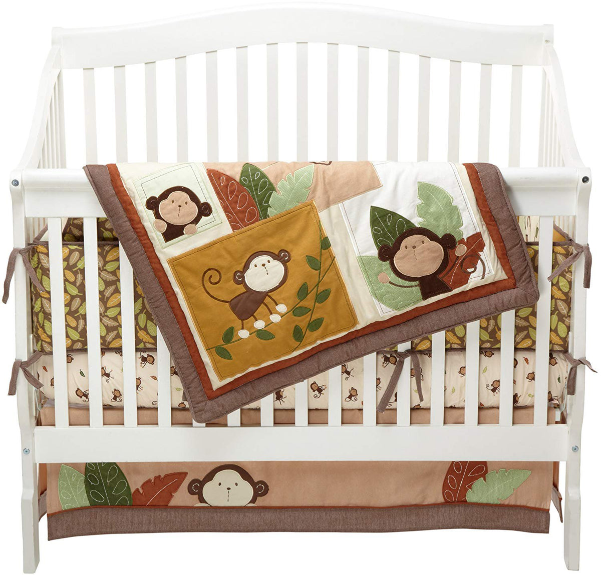 Carter's Monkey Bars 4 Piece Crib Bedding Set (Discontinued by Manufacturer)