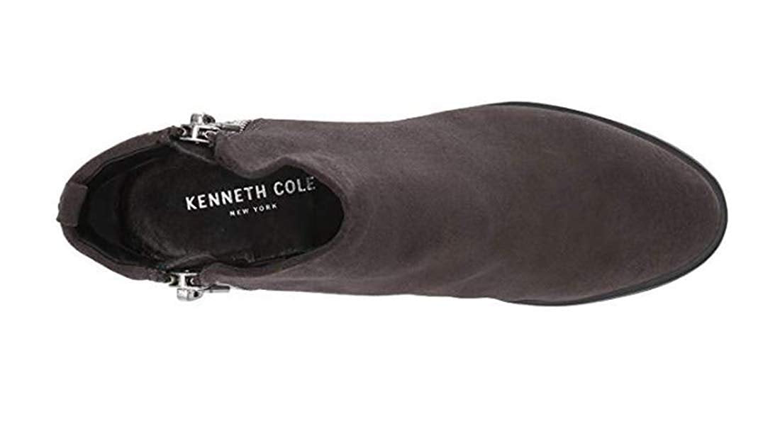 Kenneth Cole New York Women's Leather Ankle Bootie Boots Asphalt