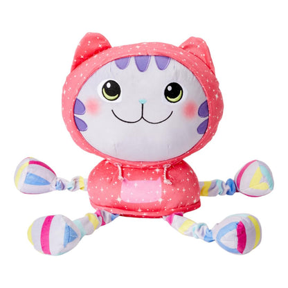DreamWorks Gabby's Dollhouse DJ Catnip Plush Cuddle Pillow Buddy, 20" x 9.5"