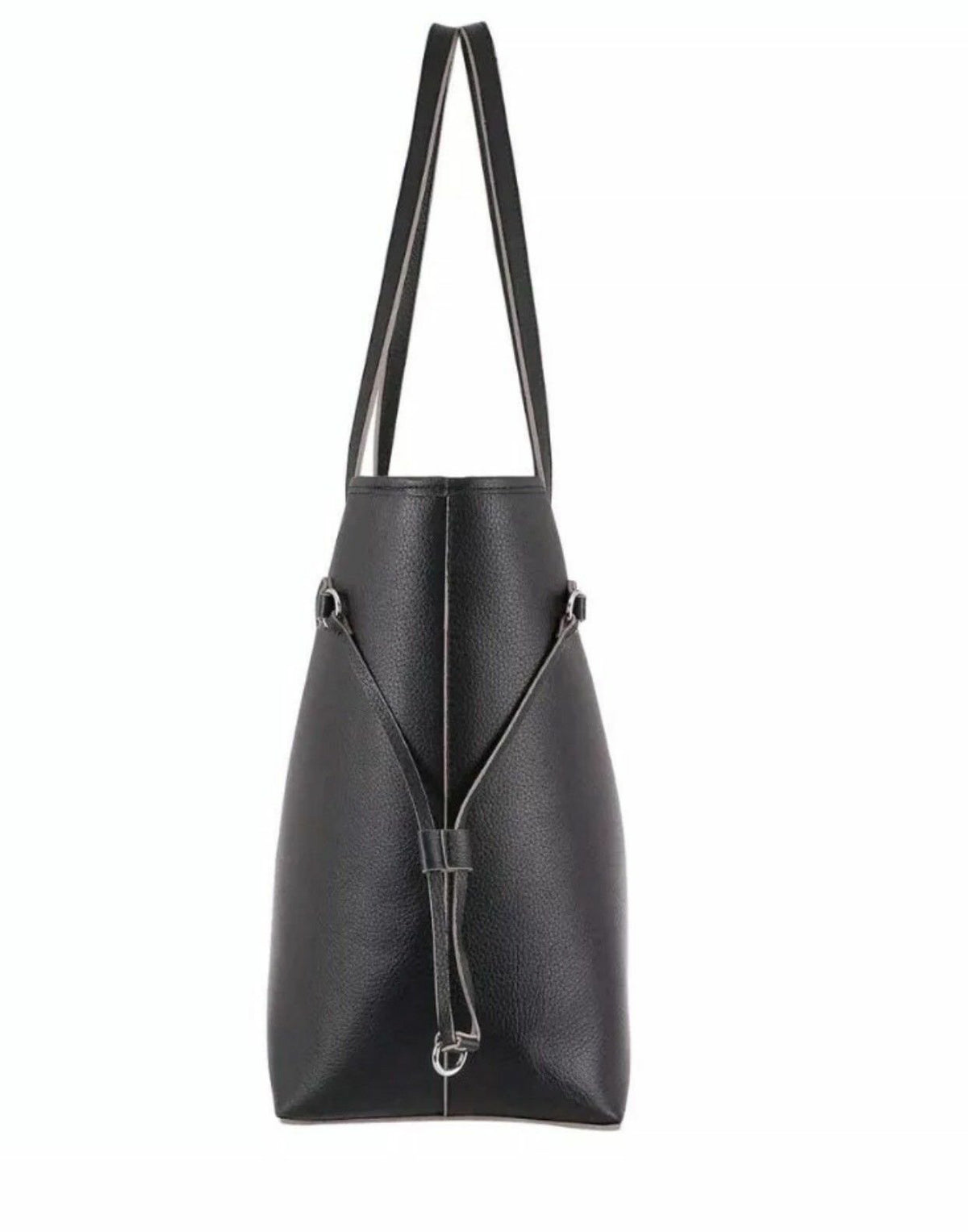 Lodis Bliss Leather Shoulder Tote Bag with Wristlet, 2-Piece Set