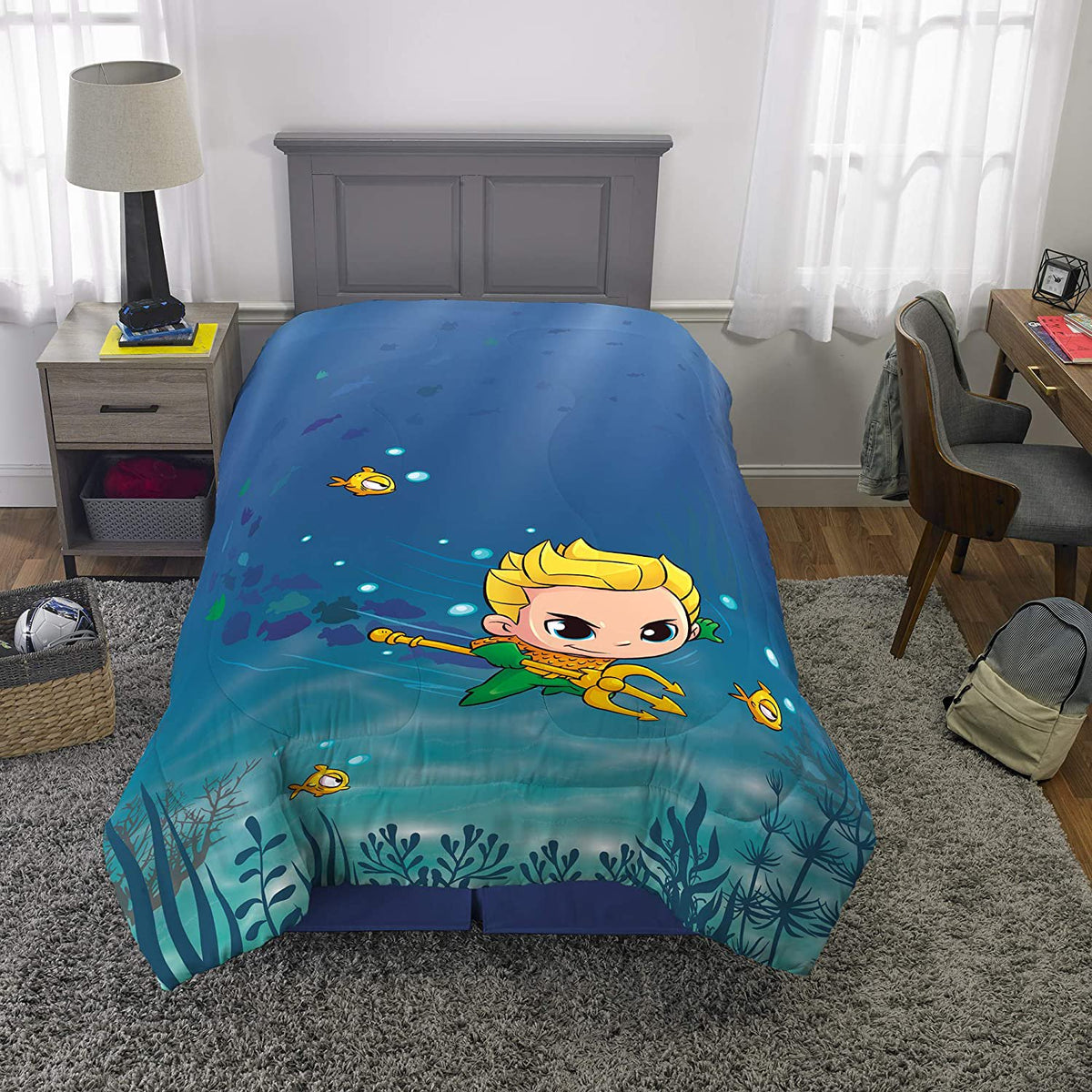 Franco Kids Bedding Super Soft Microfiber Comforter and Sheet Set