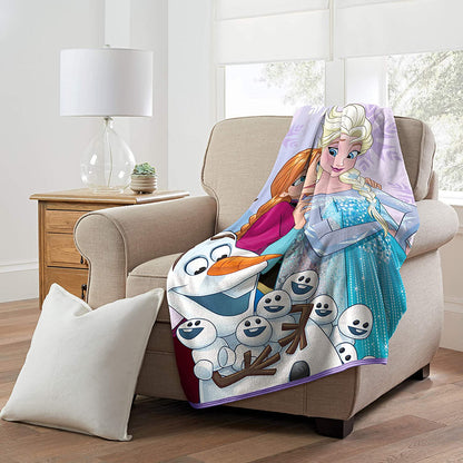 Disney Frozen Micro Raschel - Throw Blanket