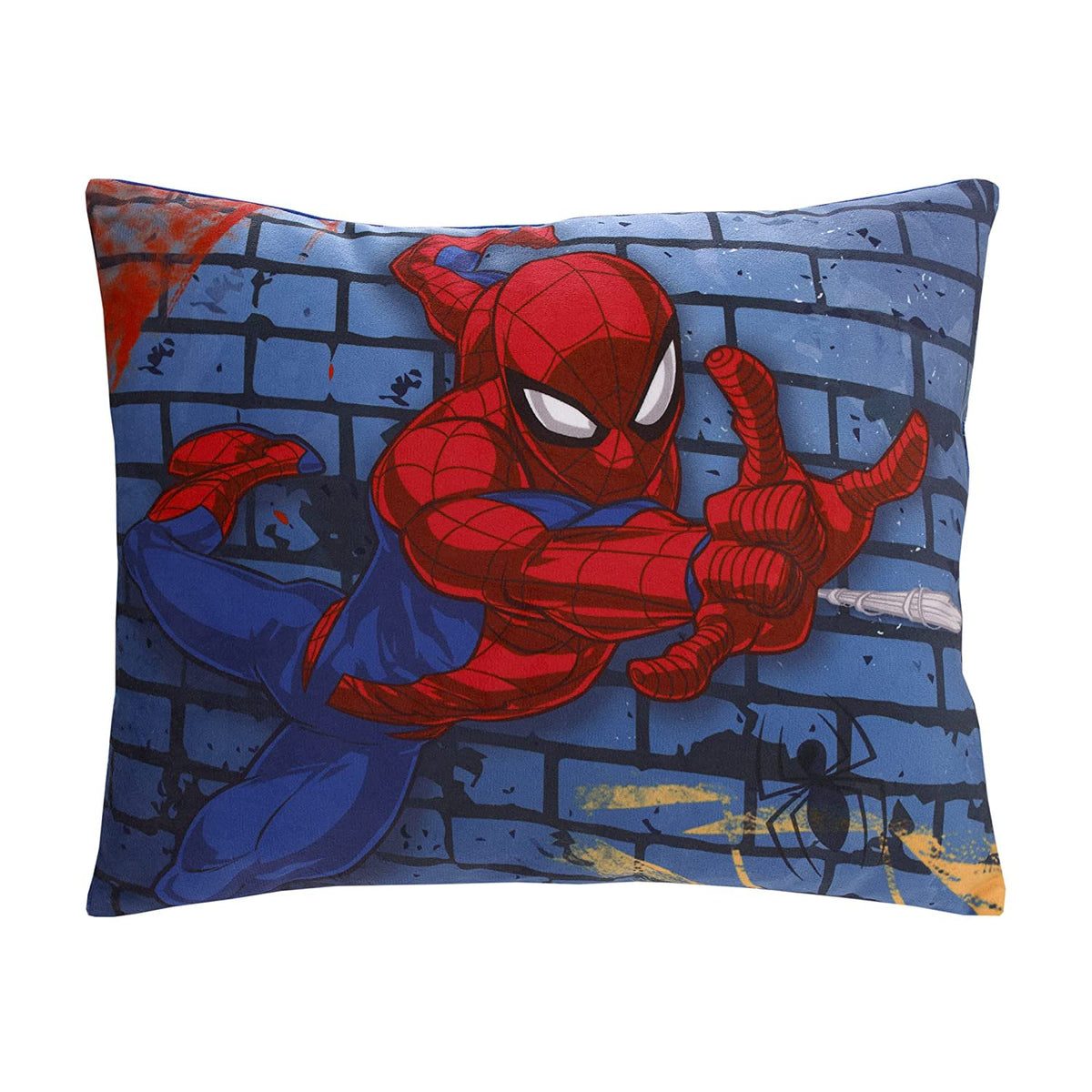 Marvel Spiderman Super Soft Toddler Pillow - 12" x 15"