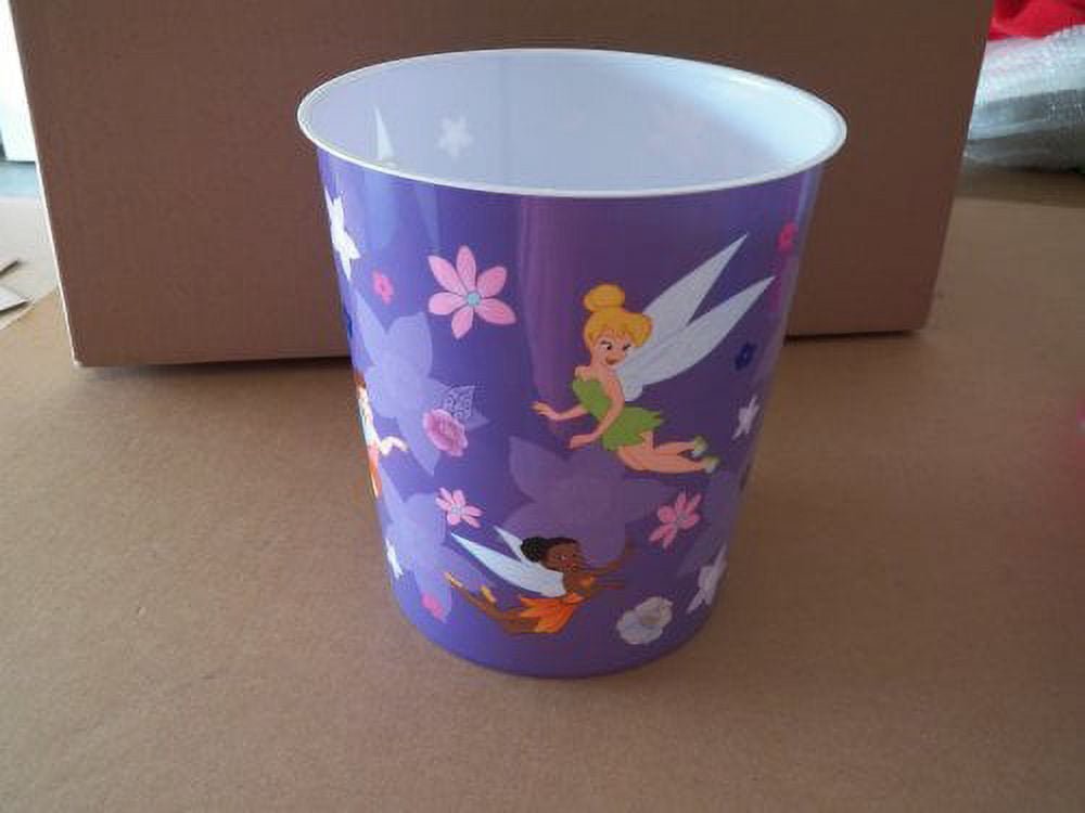 Disney Tinkerbell and Fairy Plastic Trash Can