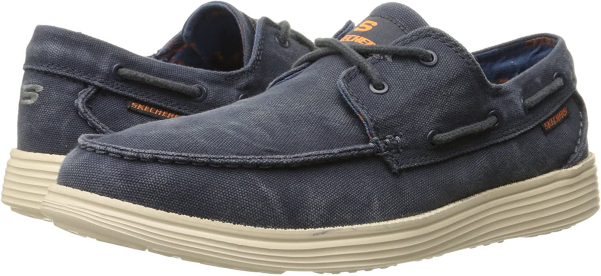 Skechers USA Men's Status Melec Boat Shoe