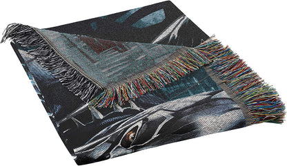 Marvel's Black Panther, "Ripper" Woven Tapestry Throw Blanket, 48" x 60"