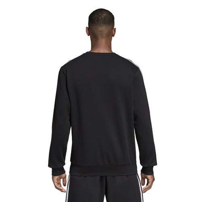 adidas Men's Essentials 3-stripes Fleece Crew Sweatshirt
