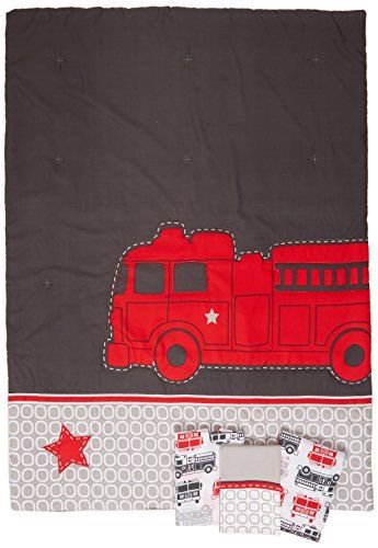 Carter's 4 Piece Toddler Bedding Set, Fire Truck