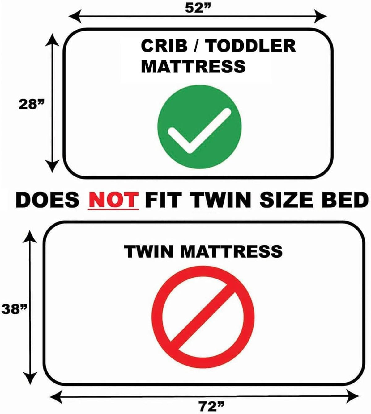 Todays Kids 2-Piece Unicorn Bedding Toddler Sheet Set - Breathable 100% Soft Brushed Microfiber Polyester, Standard Size Crib Sheet Set - Gentle on Delicate Skin - Fitted Toddler Sheets & Pillowcase