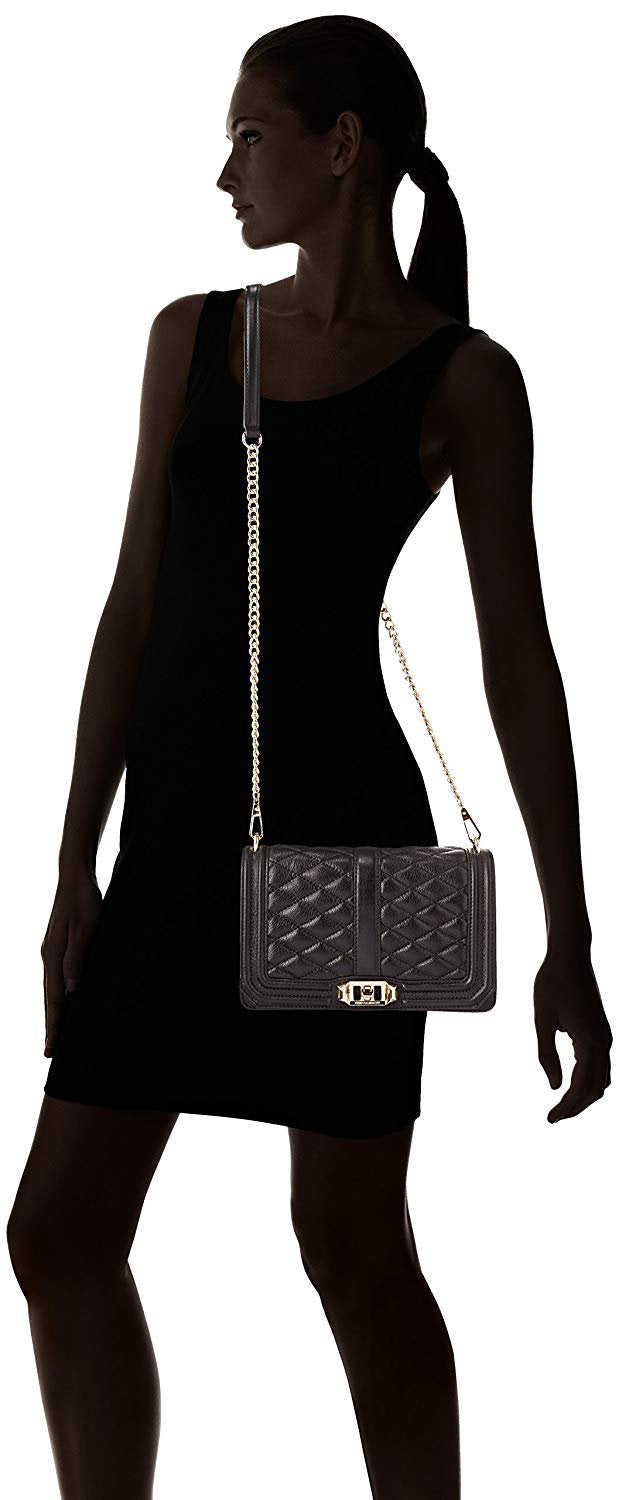 Rebecca Minkoff Love Cross Body Bag, Black, One Size