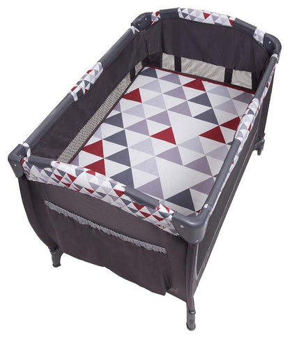 Crown Crafts Baby Trend Pyramid Play Yard Sheet