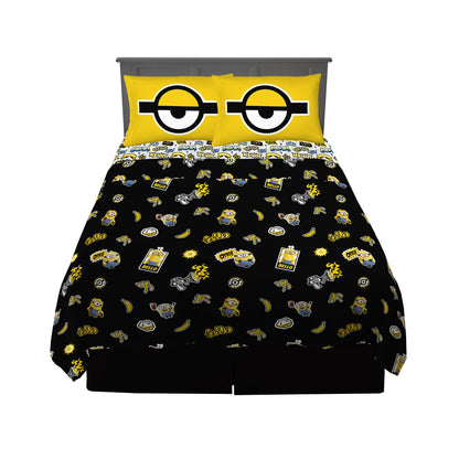 Franco Kids Bedding Minions The Rise of Gru Full Size Sheet Set