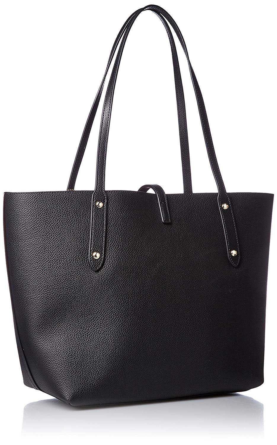 COACH Women's Polished Pebbled Leather Market Tote