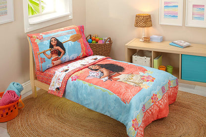 Disney Moana 4 Piece Toddler Bedding Set