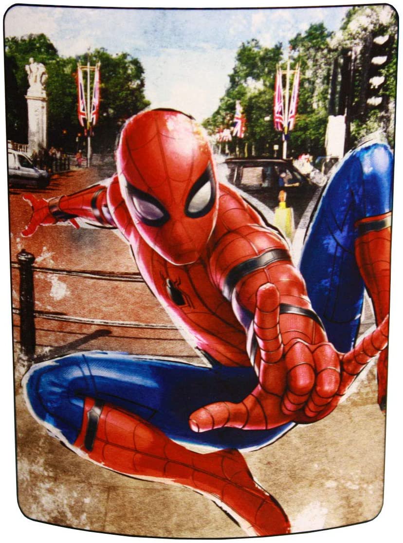 Marvel  Avengers Micro Raschel Throw Blanket, 46" x 60", Multi Color