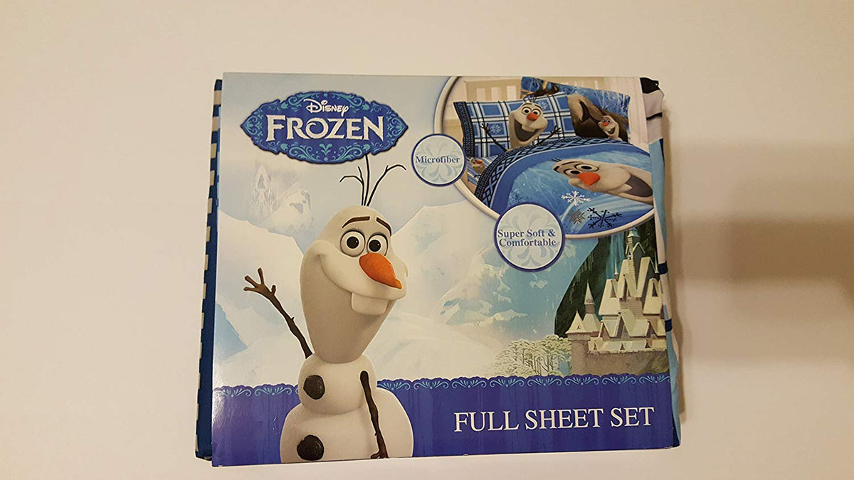 Disney Frozen Olaf Full Size Sheet Set