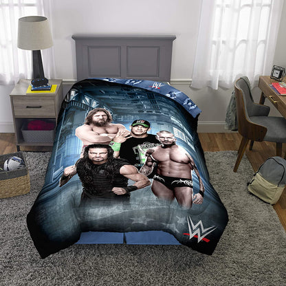 Franco Kids Bedding Comforter, Twin Size 64" x 86", WWE